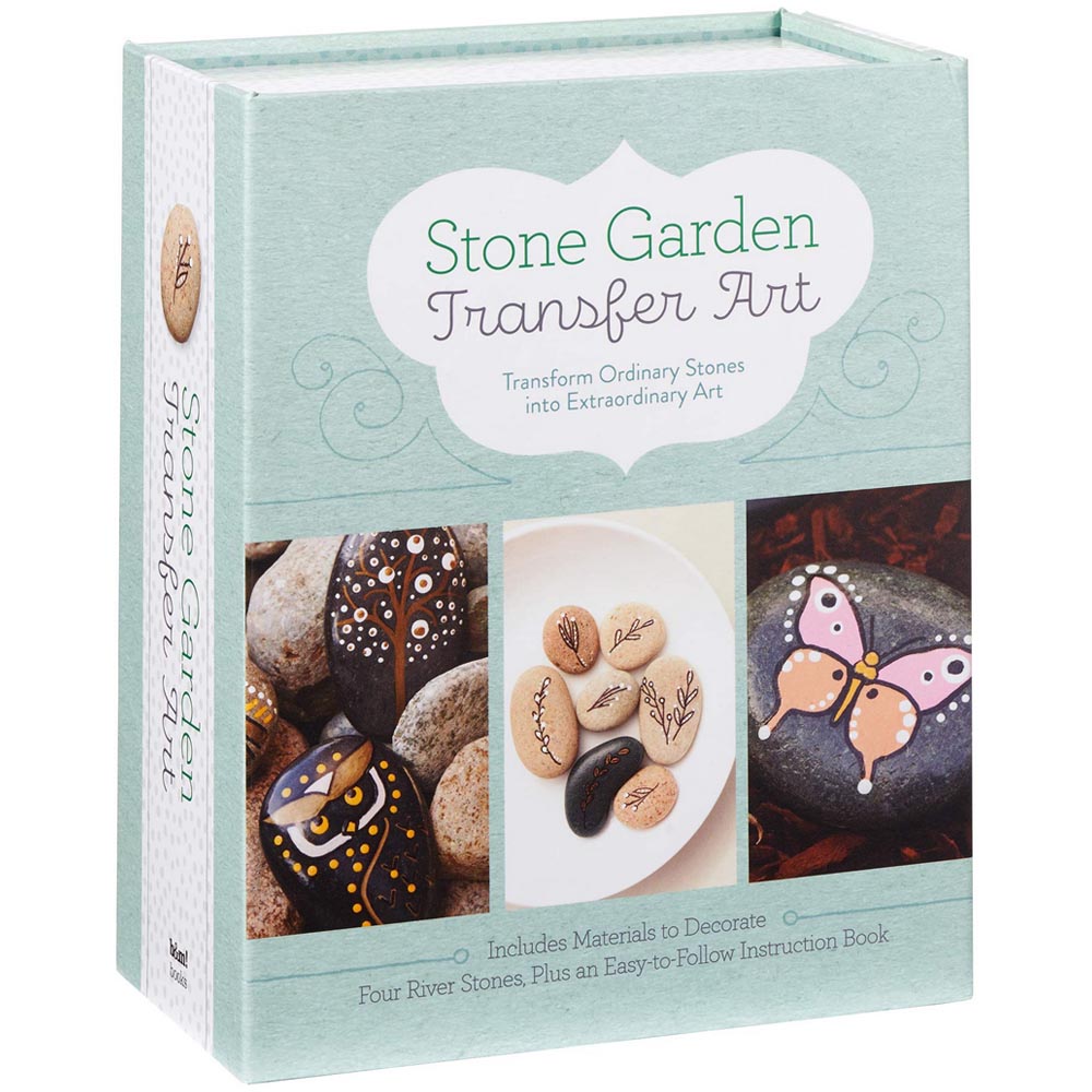 Stone Garden Transfer Art box